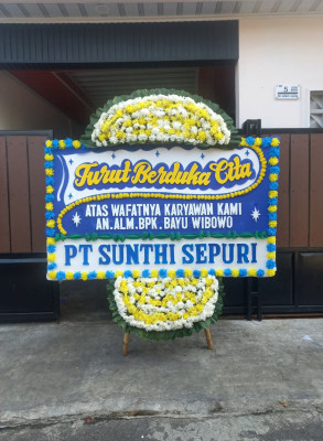 Papan Bunga Duka di Nipsan