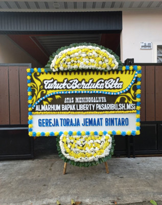 Papan Bunga Duka di Nipsan